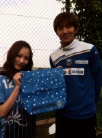 伊藤選手と (c)iTSCOM