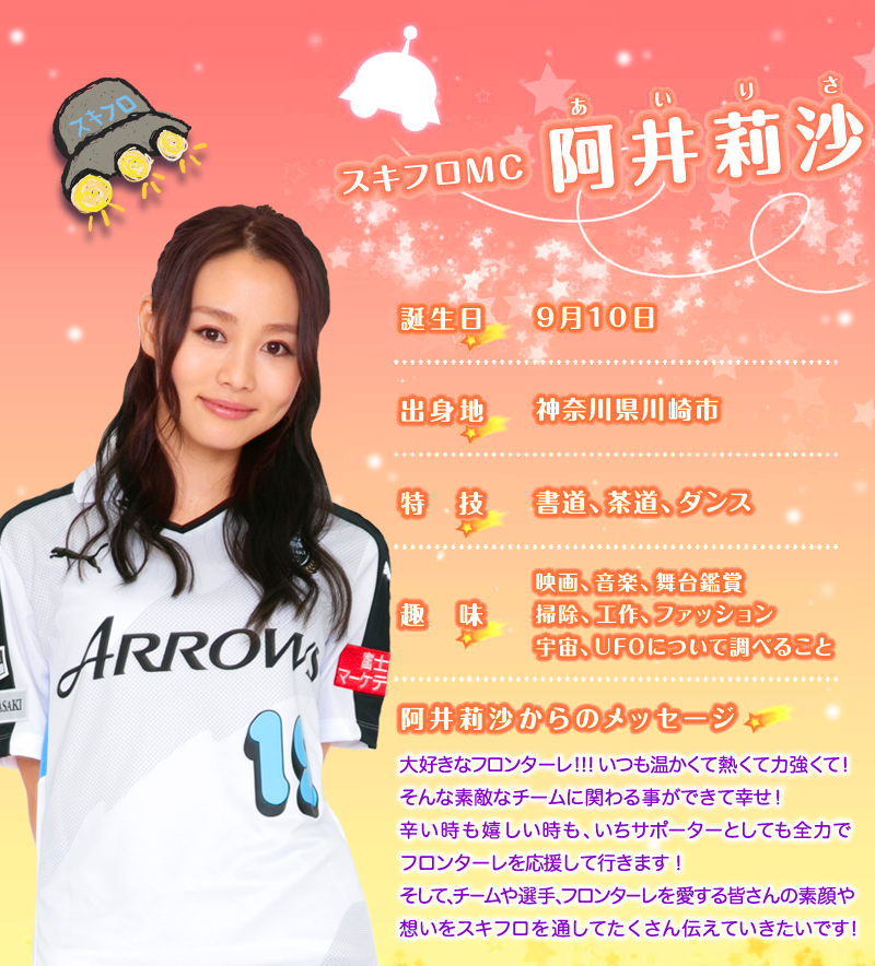 阿井莉沙プロフィール