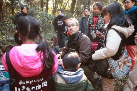 明治神宮の森で、いきもの図鑑プロジェクトが始動