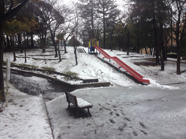 東京都心での積雪は今冬初！