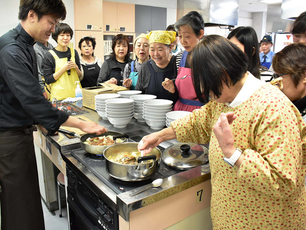 “ごちそう”と“防災”で『ごちぼう』 ～防災教育講座