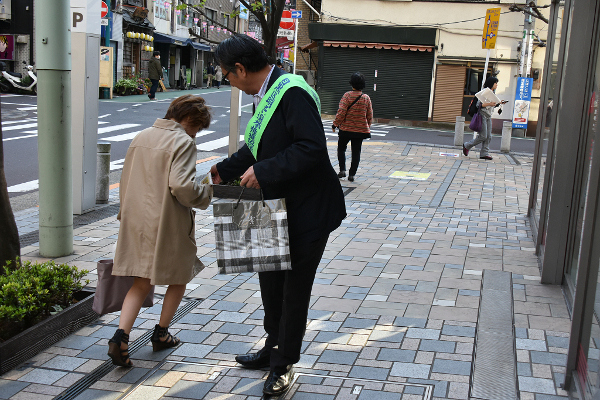 4月17日 「目黒区長選挙」　中目黒駅前に期日前投票所を新設