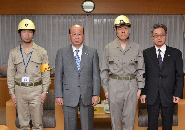 大田区被災地支援本部を立ち上げ　救援物資を緊急輸送