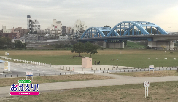 多摩川河川敷