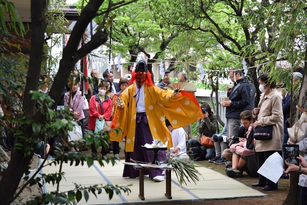 江戸時代中期から続く伝統の舞で豊作祈願！