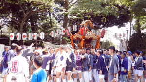 八幡神社のお祭り