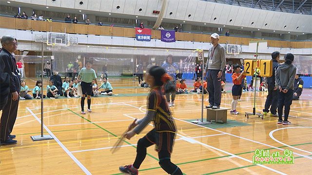 新春親子羽根つき大会