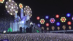 光と花の庭(足利フラワーパーク)