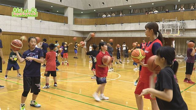 富士通レッドウェーブ バスケットボール教室