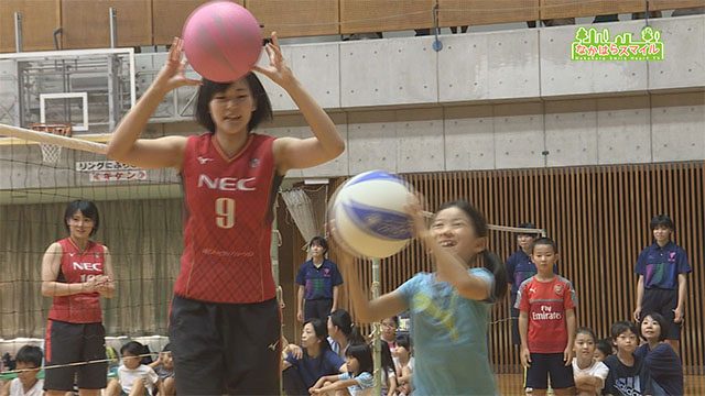 NECレッドロケッツふれあい教室