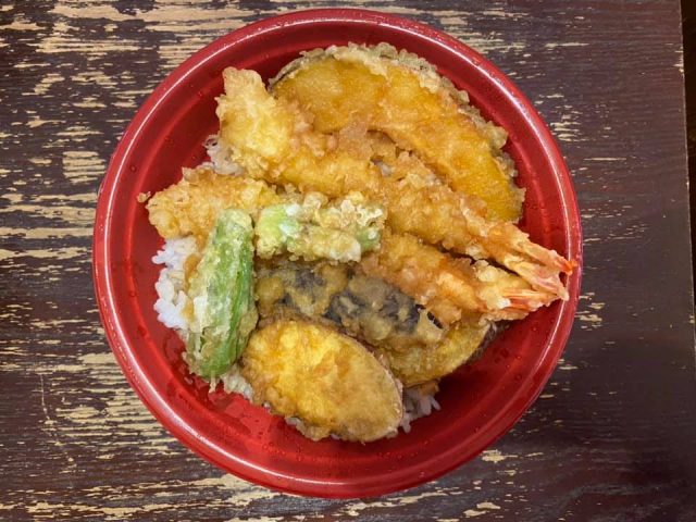 ⑥テイクアウト天丼