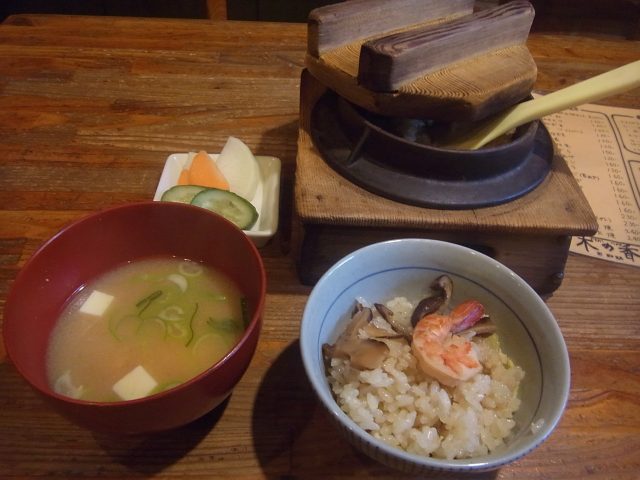 ③釜飯定食