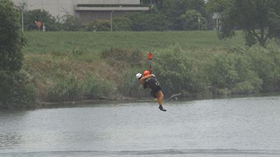 なかはらスマイル | 中原消防署 水防訓練