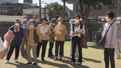 中原区役所芝生広場 ラジオ体操