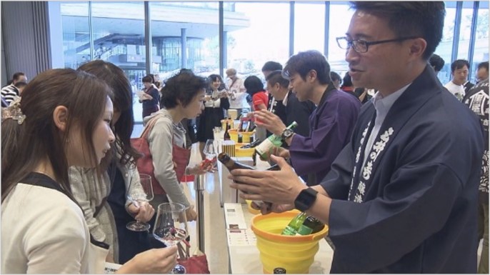 第１回FUTAKO日本酒女子会の様子