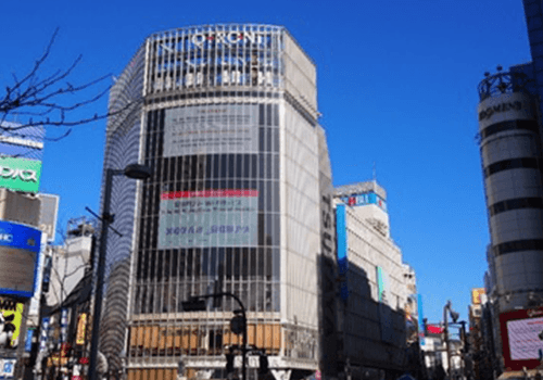 渋谷Qfrontサイネージ