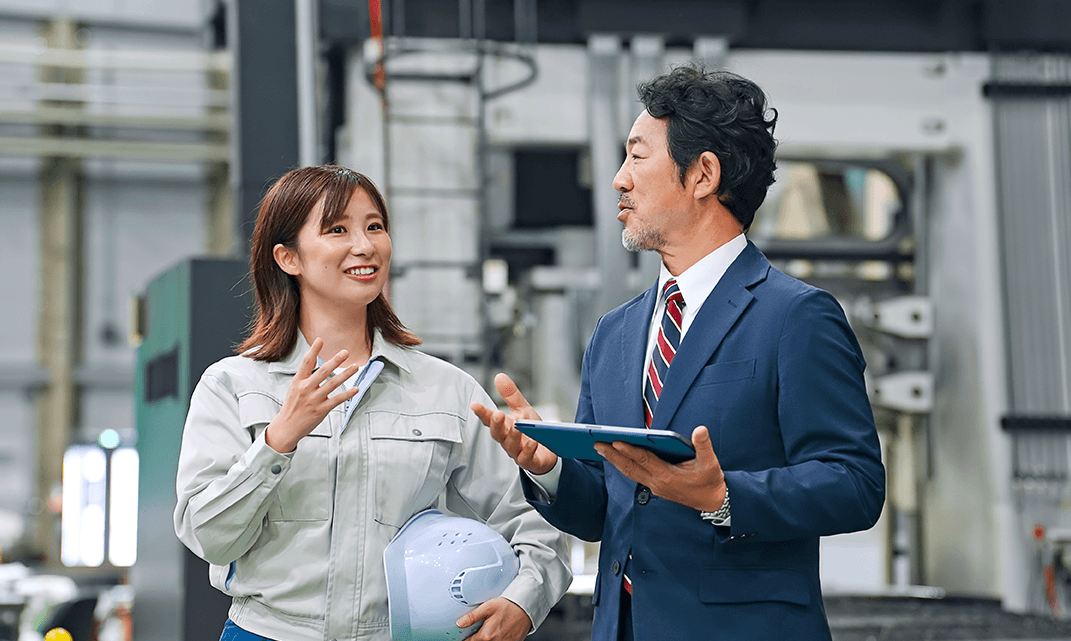 製造部門の写真