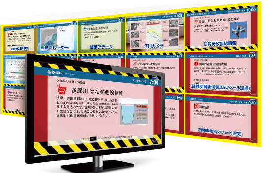 テレビ・プッシュサムネイル画像