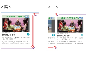 総合パンフレット　MONDO TV部分修正画像