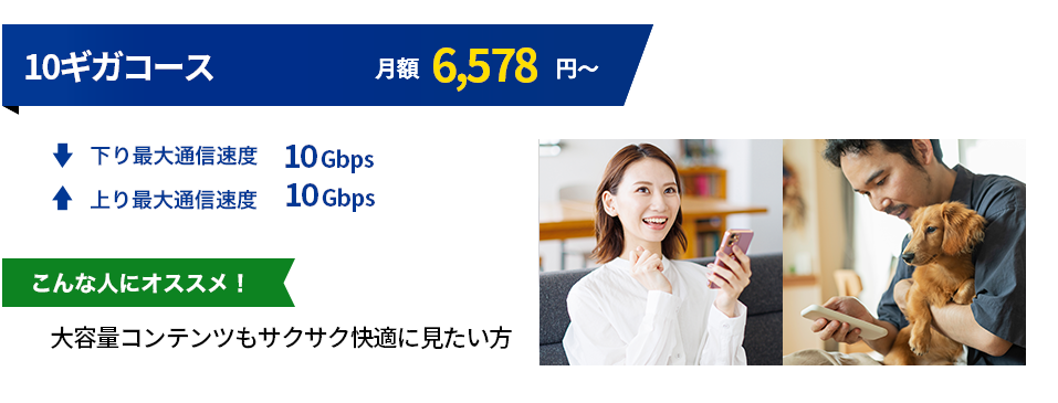 10ギガコース