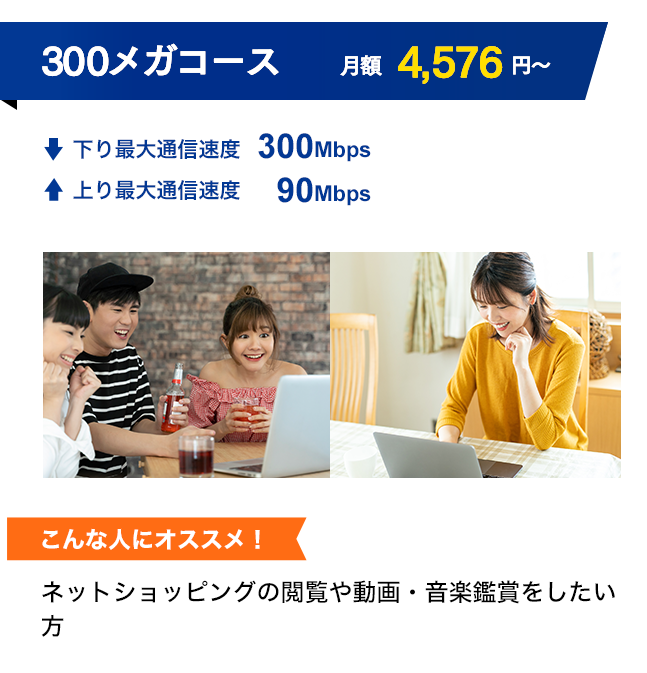 300メガコース