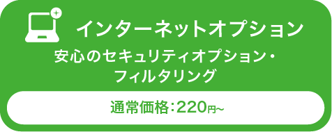 インターネットオプション 安心のセキュリティオプション・フィルタリング