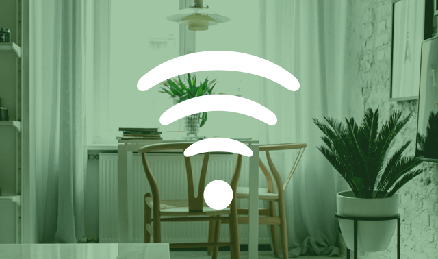 ホームWi-Fiを標準搭載！